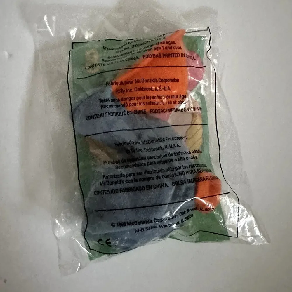 TY McDonald’s Teenie Beanie Baby “Scoop” the Pelican 1998 Happy Meal Toy #8